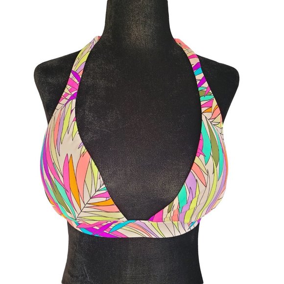 VICTORIA'S SECRET Bright Multi Color Bikini (top M, bottom L) - Picture 2 of 8